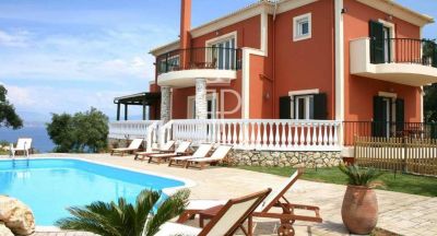 Stylish 5 bedroom Villa for sale with sea view in St Spyridon, Perithia, Ionian Islands