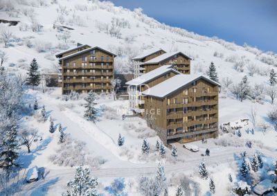 Beautiful 3 bedroom Duplex for sale with panoramic view in Alpe d