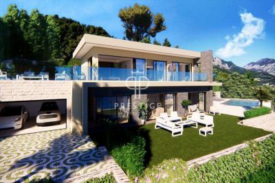 Immaculate 4 bedroom Villa for sale with sea view in Roquebrune Cap Martin, Cote d'Azur French Riviera