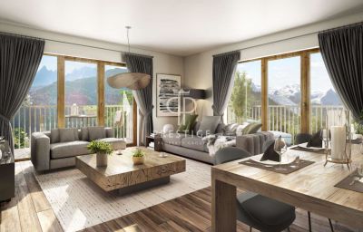 New Build 2 bedroom Penthouse for sale in Chamonix, Rhone-Alpes