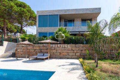 New Build 3 bedroom Villa for sale with sea view in Montgoda, Lloret de Mar, Catalonia