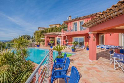 5 bedroom Villa for sale with sea and panoramic views in Sainte Maxime, Cote d'Azur French Riviera