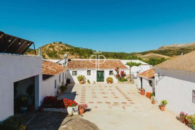 4 bedroom Farmhouse for sale with countryside and panoramic views in Ardales, Andalucia