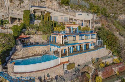 Prestige 4 bedroom Villa for sale with sea view in Eze, Cote d'Azur French Riviera