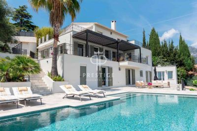 Beautiful 7 bedroom Villa for sale with sea view in Roquebrune Cap Martin, Cote d