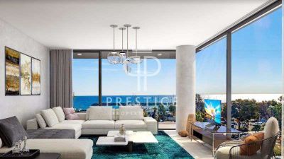 New Build 3 bedroom Apartment for sale with sea view in Larnaca, Larnaca