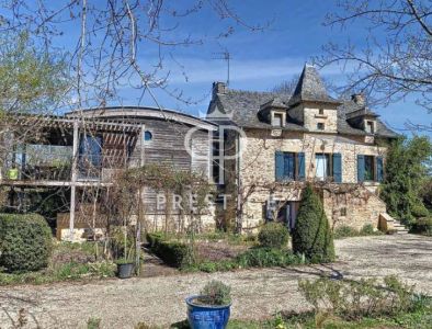 Renovated 5 bedroom House for sale with countryside view in Rodez, Midi-Pyrenees