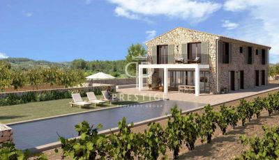 New Build 4 bedroom Villa for sale with sea view in Alcudia, Mallorca