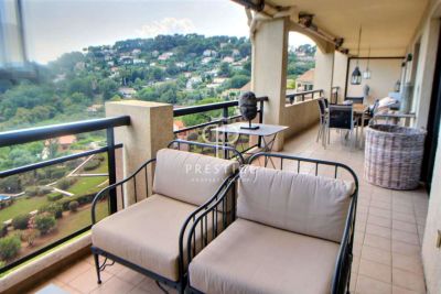 Immaculate 3 bedroom Penthouse for sale with countryside view in Mougins, Cote d'Azur French Riviera