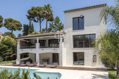 Refurbished 5 bedroom Villa for sale with countryside view in Antibes, Cote d'Azur French Riviera