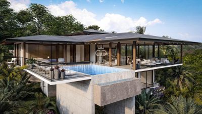 Stunning 3 bedroom Villa for sale with countryside view in Tamarindo, Pacific Coast