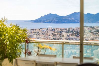 3 bedroom Apartment for sale with sea view with Income Potential in Le Cannet, Cote d'Azur French Riviera