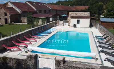 Income Potential 14 bedroom House for sale with countryside view in Saint Amand Magnazeix, Limousin