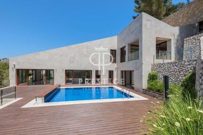 Contemporary 6 bedroom Villa for sale with countryside view and panoramic view in Canyamel, Mallorca