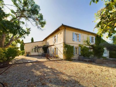 Authentic 5 bedroom house for sale with panoramic view in Castelnau de Montmiral, Midi-Pyrenees