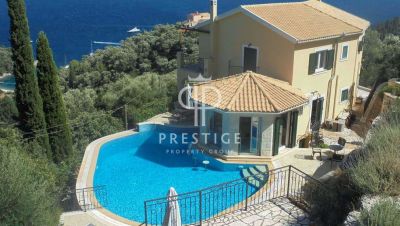 Stunning 4 bedroom Villa for sale with sea view in Kalami, Ionian Islands