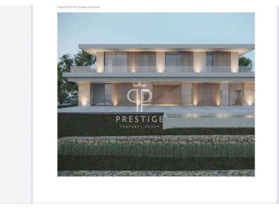 Project 6 bedroom Villa for sale with sea view in Santo Tomas, Menorca