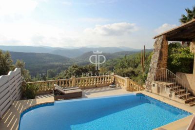 Bright 3 bedroom Villa for sale with panoramic view and countryside view views in Montauroux, Cote d