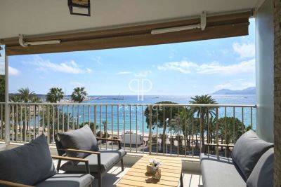 Immaculate 2 bedroom Apartment for sale with panoramic view and sea view views in La Croisette, Cannes, Cote d'Azur French Riviera