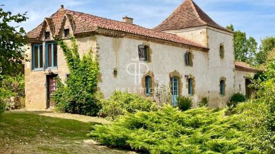 Grand 8 bedroom Manor House for sale with countryside view in Marciac, Midi-Pyrenees