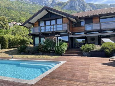 Immaculate 5 bedroom Villa for sale with lake or river view and panoramic view views in Veyrier du Lac, Rhone-Alpes