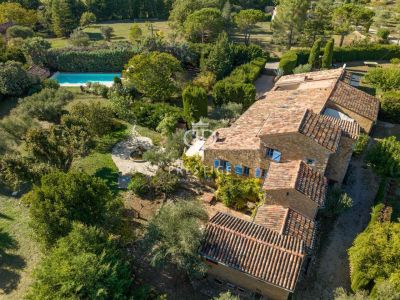 Character 8 bedroom Farmhouse for sale with countryside view and panoramic view in Fayence, Cote d'Azur French Riviera