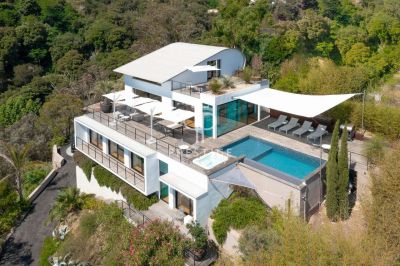 Contemporary 6 bedroom Villa for sale with panoramic view and sea view views in Golfe Juan, Cote d'Azur French Riviera