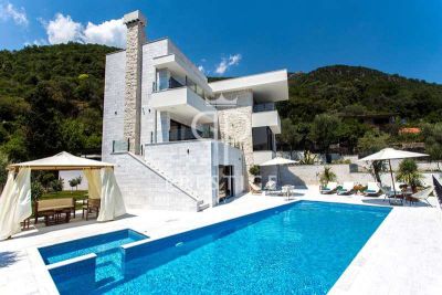 Stylish 4 bedroom Villa for sale with sea view in Herceg Novi, Coastal Montenegro