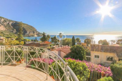 Immaculate 4 bedroom Villa for sale with sea view in Eze, Cote d'Azur French Riviera