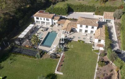 Immaculate 9 bedroom Villa for sale with panoramic view in Valbonne, Cote d'Azur French Riviera