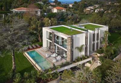 Contemporary 5 bedroom Villa for sale with sea view and panoramic view in Super Cannes, Cannes, Cote d'Azur French Riviera