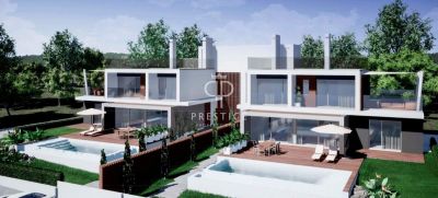 New Build 4 bedroom Villa for sale with countryside view in Almancil, Algarve