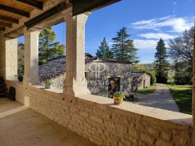 Character 5 bedroom Manor House for sale in Castelnau Montratier, Midi-Pyrenees