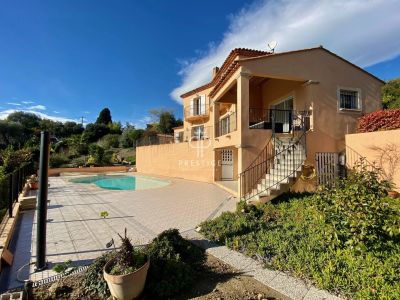 Spacious 4 bedroom Villa for sale with countryside view in La Roquette sur Siagne, Cote d'Azur French Riviera