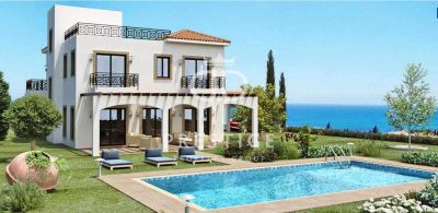 New Build 4 bedroom Villa for sale with sea view in Kouklia, Paphos