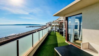 Bright 5 bedroom Townhouse for sale with panoramic view and sea view in Cannes, Cote d'Azur French Riviera