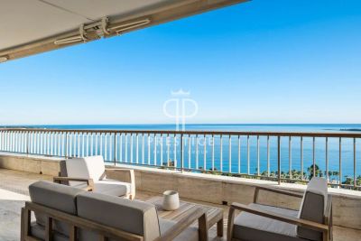 Luxury 2 bedroom Apartment for sale with panoramic view and sea view in Cannes, Cote d'Azur French Riviera