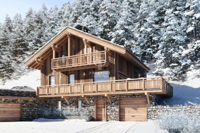 Bright 4 bedroom ChaletHouse for sale with countryside view in Meribel, Rhone-Alpes