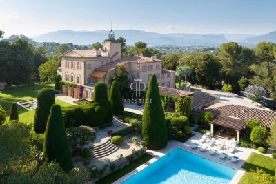 Character 9 bedroom House for sale with countryside view and panoramic view in Valbonne, Cote d'Azur French Riviera