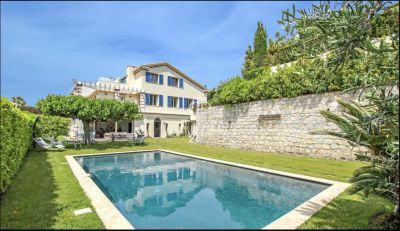 Immaculate 6 bedroom House for sale with sea view and countryside view in Antibes, Cote d'Azur French Riviera