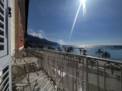 Lovingly Maintained 3 bedroom Apartment for sale with panoramic view and sea view in Menton Garavan, Menton, Cote d'Azur French Riviera