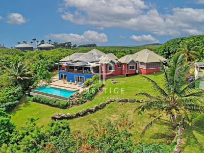 Quiet 4 bedroom Villa for sale with sea view and panoramic view in Saint John, Saint John