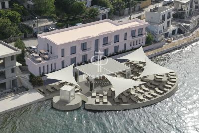 Waterfront Hotel for sale with sea view in Tivat, Coastal Montenegro
