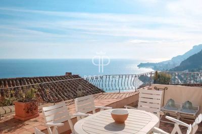 Stylish Apartment for sale with sea view and countryside view in Roquebrune Cap Martin, Provence Alpes Cote d'Azur