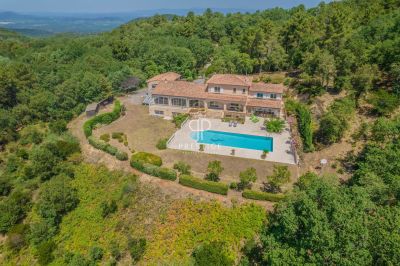 Luxury 4 bedroom House for sale with panoramic view in La Garde Freinet, Provence Alpes Cote d'Azur