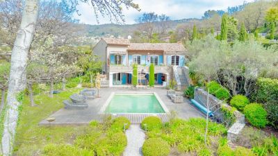 Character 5 bedroom House for sale with panoramic view and countryside view in Grasse, Provence Alpes Cote d'Azur