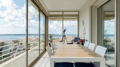 Luxury 3 bedroom Apartment for sale with panoramic view and sea view in Cannes, Provence Alpes Cote d'Azur