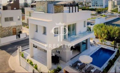 Bright 4 bedroom Villa for sale with sea and panoramic views in Ayia Napa, Famagusta