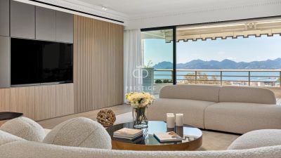 Stylish 3 bedroom Apartment for sale with sea and panoramic views in Californie, Cannes, Provence Alpes Cote d'Azur