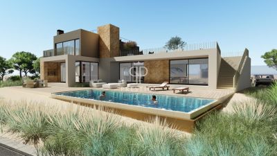 New Build 4 bedroom Villa for sale with sea view in Troia Resort, Alentejo Southern Portugal